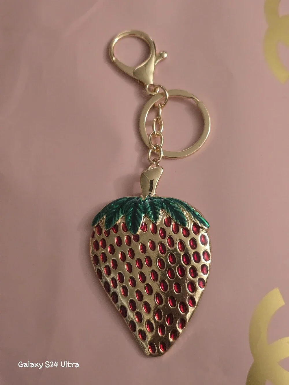 Strawberry 🍓 Bag Charm/ Keychain NEW